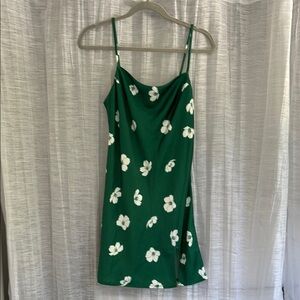 Princess Polly Green Floral Mini Dress